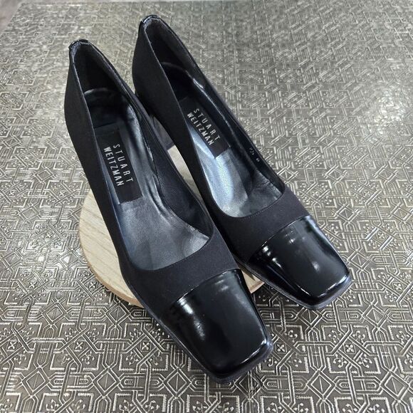 Stuart Weitzman Shoes - 🐢 Stuart Weitzman Vintage Anna Black Pump Size 7.5